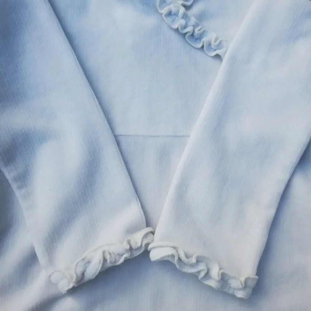 The Children's Place White Velour Matching Set